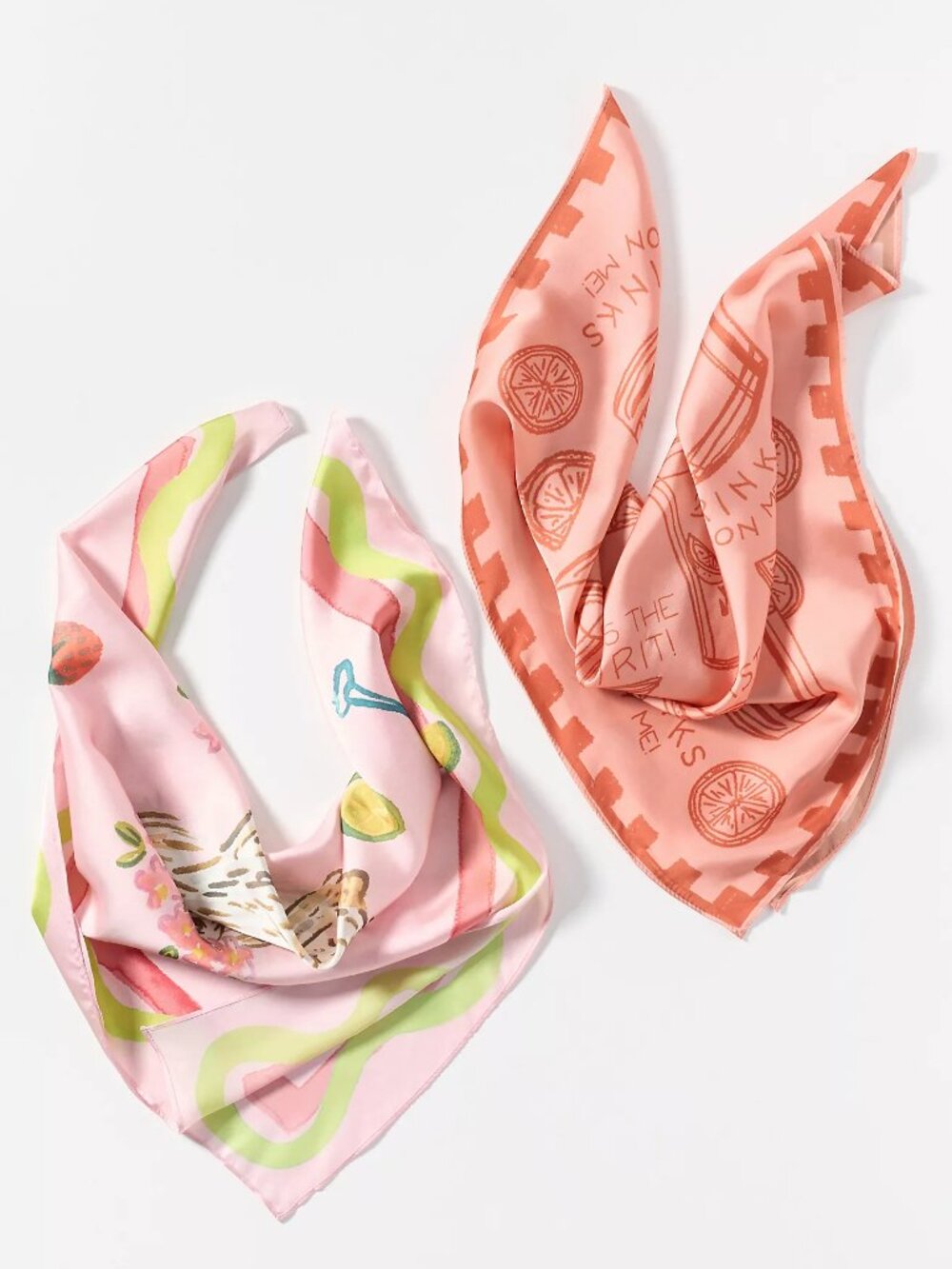 Nikki Ackerman x Anthropologie Hair Scarves, Set of 2